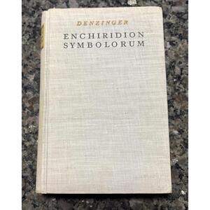 ENCHIRIDION SYMBOLORUM - Heinrich Denzinger - 1946 - Latin Catholic dogma